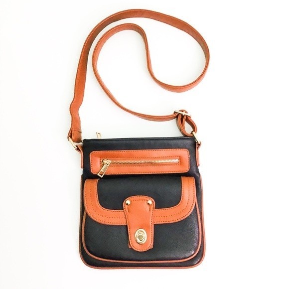 Handbags - Miztique 100% Vegan Leather Crossbody Bag